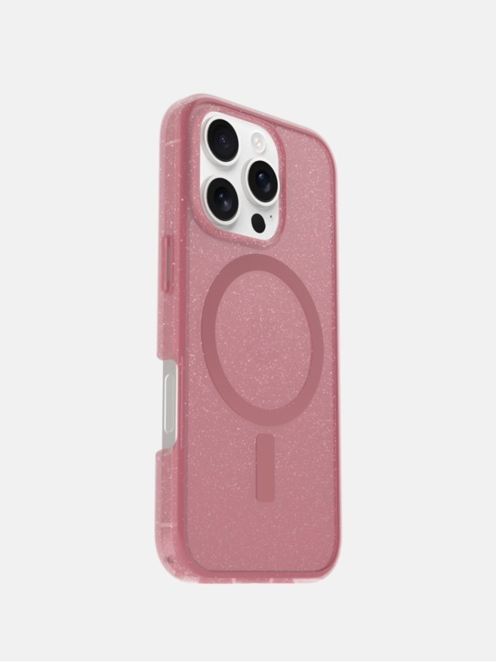 Otterbox iPhone 16 Pro Max case pink gold sparkle